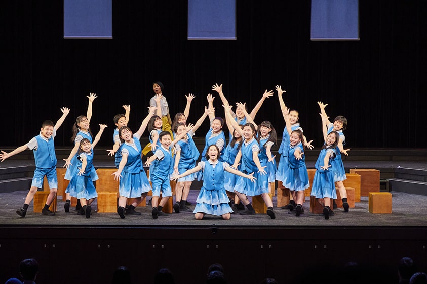 第4回岡山子ども未来ミュージカル開催の様子