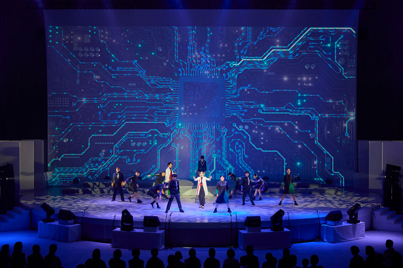 第7回「ハロルド！」公演の様子_研究員たち